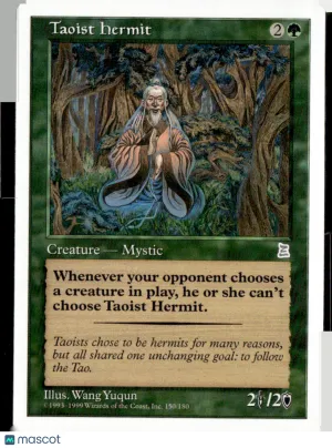 1993 Wizards of the Coast Portal Three Kingdoms Taoist Hermit
