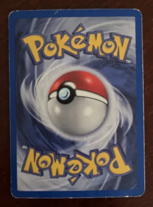 Pokémon Erika’s Venusaur #4 Gym Challenge Holo Rare MP WotC 2000 back