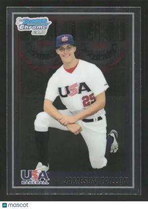 2010 Bowman Chrome Jameson Taillon #USA18-BC17 18U USA Baseball