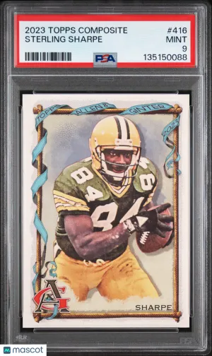 2023 Topps Composite Sterling Sharpe #416 PSA 9