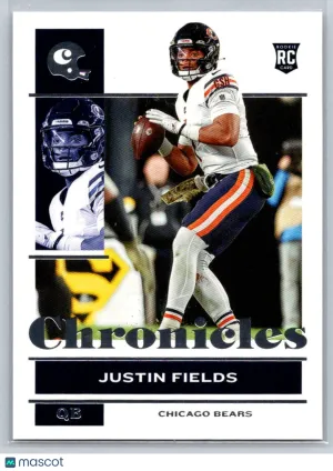 2021 Panini Chronicles 19 Justin Fields RC Chicago Bears