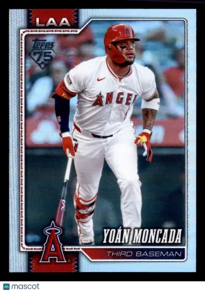 2026 Topps Yoán Moncada #625 Rainbow Foil