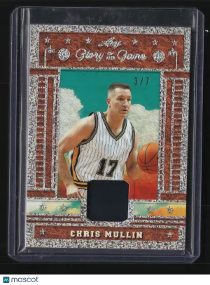 Chris Mullin 2025 Leaf Glory of the Game #GU-10-Holo Dots Pattern 3 / 7