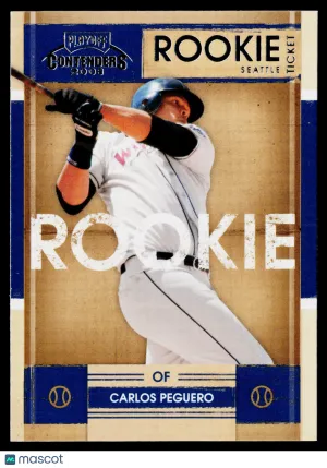 2008 Playoff Contenders Carlos Peguero #10