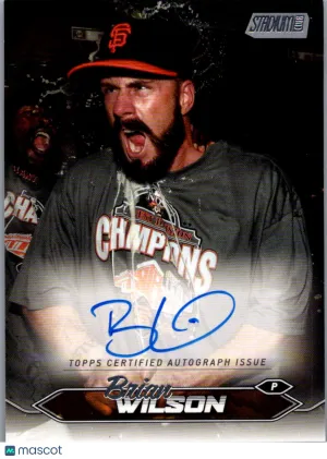 2024 Topps Stadium Club Brian Wilson #SCBA-BWI Auto