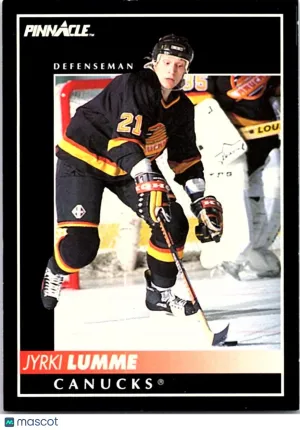 1992 Score Pinnacle Jyrki Lumme #65