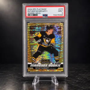 2024-25 O-Pee-Chee Platinum Marquee Rookies Rutger McGroarty Seismic Gold /50 RC