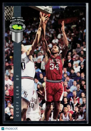 1992 Classic Four Sport Draft Pick Collection Geoff Lear #73