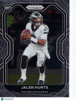 2020 Panini Prizm Football Jalen Hurts Rookie RC #343 Philadelphia Eagles