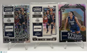 Azzi Fudd 3 Card Lot - UConn