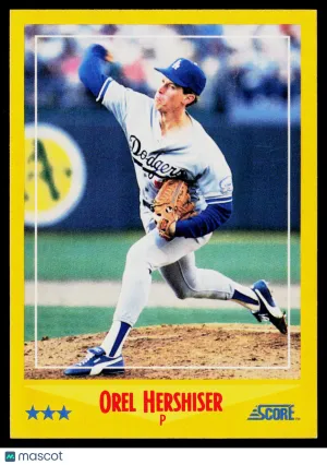 1988 Score Orel Hershiser #470
