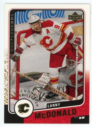 2000-01 Upper Deck Legends Lenny McDonald Legendary Collection Gold 67/375 *VF-NM*