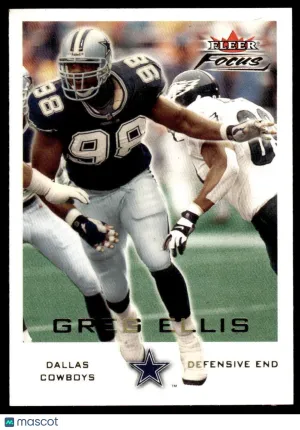 2000 Football Greg Ellis #164
