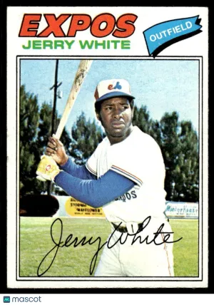 1977 Baseball Card Jerry White #557