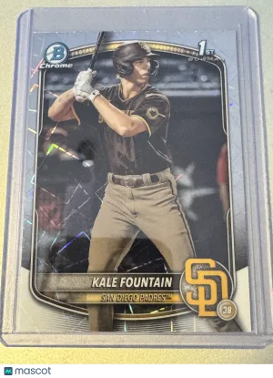 2025 Bowman Chrome Prospects Kale Fountain BCP-246 Lazer Refractor
