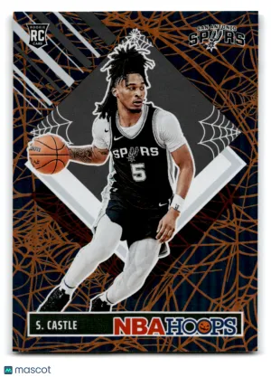 2024-25 Panini Haunted Hoops Stephon Castle #294 San Antonio Spurs