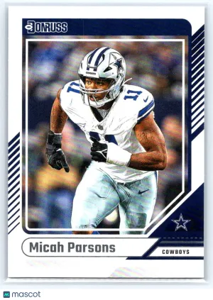 2024 Donruss Micah Parsons #85 Dallas Cowboys