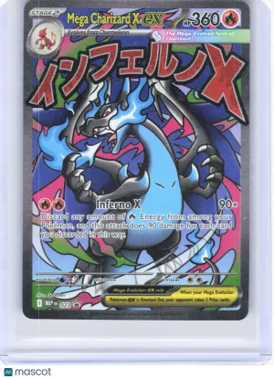 2025 Pokemon—Mega Charizard X EX #MEP EN 023 Evolution—Black Star Promo