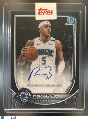 Flagship Paolo Banchero Black Geometric Refractor #BCA-PB Orlando Magic