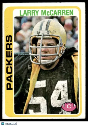1978 Football Larry McCarren #407
