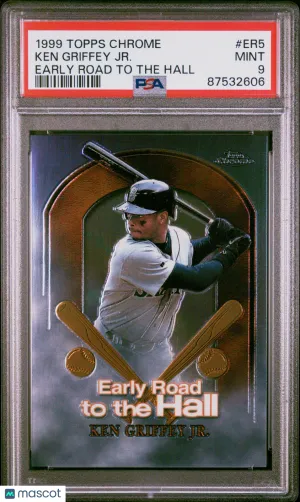 1999 Topps Chrome Early Road To The Hall Ken Griffey JR. #ER5 PSA 9