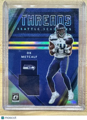 2020 Panini Donruss Optic Threads Prizm DK Metcalf Player-worn/used material