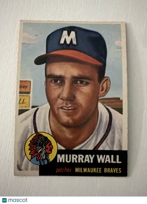 1953 Topps Murray Wall #217 EX+