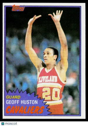 1981 Topps Geoff Huston #73