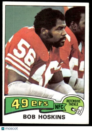 1975 Football Bob Hoskins #442