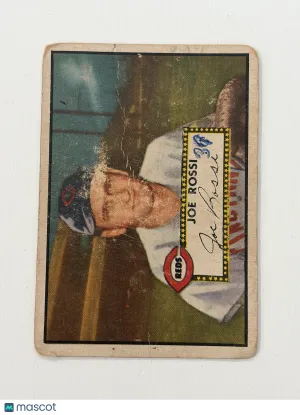 1952 Topps Joe Rossi #379 Low grade