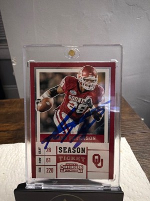 2017 Panini Contenders Draft Picks #3 Adrian Peterson on card auto
