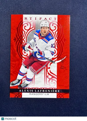 2026-27 Upper Deck Artifacts Alexis Lafrenière #80 Ruby /599