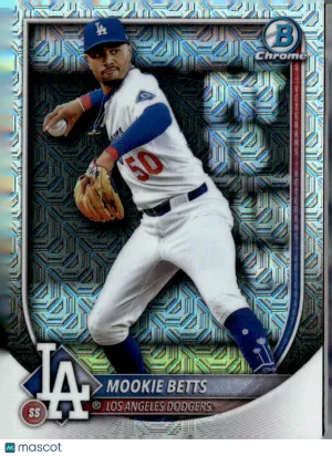 2025 Topps Bowman Chrome Mega Box Mookie Betts #BCP-189 Mojo Refractor