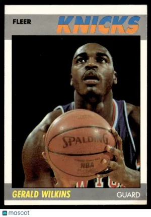 1987 Basketball Gerald Wilkins #119