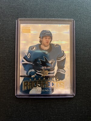 2025-26 SkyBox Metal Universe Cam Lund Premium Prospects #PP-25 San Jose Sharks