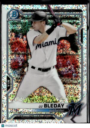 2021 Bowman Draft Chrome JJ Bleday #BDC-17 Speckle Refractor