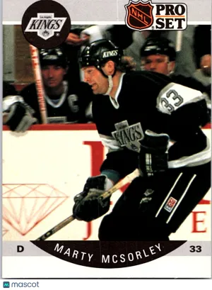 1989 Pro Set Marty McSorley #124
