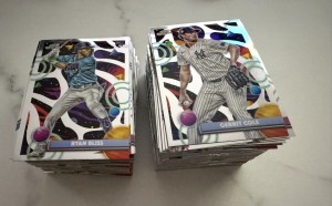 2025 Topps Chrome Cosmic - LOT OF 157 Cards - SEE IMAGE FOR LIST front