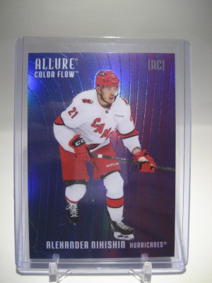 2025-26 Upper Deck Allure Color Flow Alexander Nikishin Blue-Purple #CF-3
