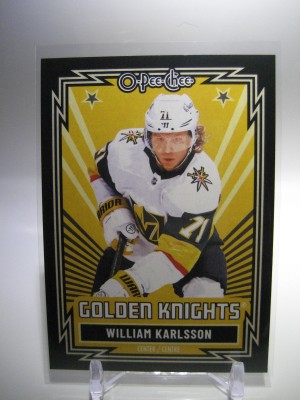 William Karlsson - 2025-26 O-Pee-Chee #245 Retro Variation Black Border /100 SP