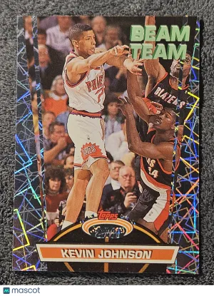 1992 Topps Stadium Club Beam Team #12 Kevin Johnson