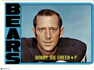 1972 Football Card Bobby Joe Green #11