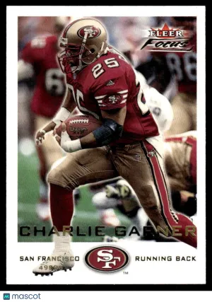2000 Football Charlie Garner #84