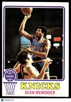 1973 Basketball Dean Meminger #93