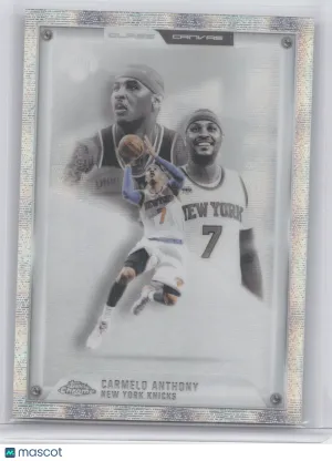 2026 Topps Chrome Glass Canvas Carmelo Anthony #GC-20
