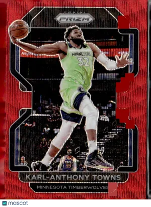 2015 Panini Prizm Karl-Anthony Towns #157 Red