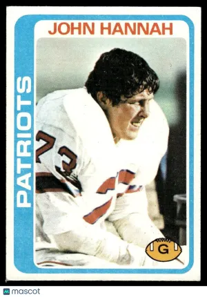 1978 Football John Hannah #35