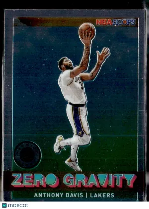 2020 Panini NBA Hoops Premium Stock Zero Gravity Anthony Davis #12