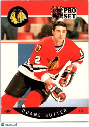 1990 Pro Set Duane Sutter #61