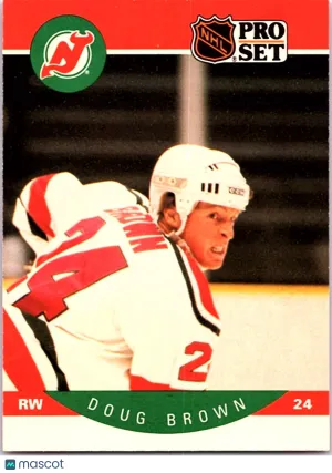 1989 Pro Set Doug Brown #163